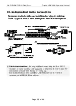 Предварительный просмотр 63 страницы Cygnus MINI ROV Operation Manual