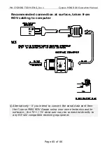 Предварительный просмотр 65 страницы Cygnus MINI ROV Operation Manual