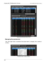 Preview for 44 page of Cygnus UW-TSR Operation Manual