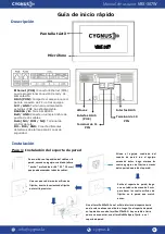 Предварительный просмотр 4 страницы Cygnus VRX-307W Manual