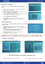 Предварительный просмотр 5 страницы Cygnus VRX-307W Manual