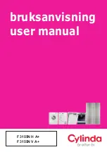 Preview for 1 page of Cylinda F 3155N H A+ User Manual