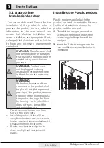 Preview for 9 page of Cylinda F 7485 NHE User Manual