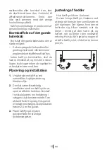 Предварительный просмотр 49 страницы Cylinda F 7485 NHF User Manual