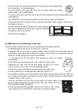 Предварительный просмотр 8 страницы Cylinda F2155NHF User Manual