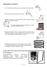 Предварительный просмотр 78 страницы Cylinda F2155NHF User Manual