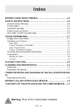 Preview for 20 page of Cylinda F3185NHE User Manual