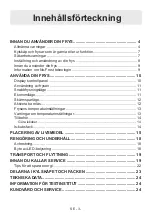 Preview for 3 page of Cylinda F3385NHE User Manual