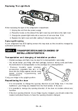 Предварительный просмотр 29 страницы Cylinda K 1085L-3 User Manual