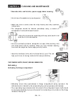 Предварительный просмотр 31 страницы Cylinda KF 2385LF User Manual