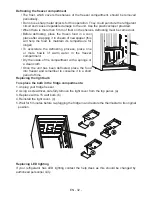 Предварительный просмотр 32 страницы Cylinda KF 2385LF User Manual