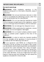 Предварительный просмотр 40 страницы Cylinda KF2300NE User Manual