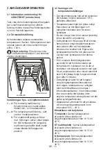 Предварительный просмотр 11 страницы Cylinda KF2385LFHE User Manual