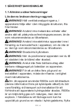 Preview for 4 page of Cylinda KF3180NHE User Manual