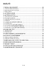 Preview for 66 page of Cylinda KF3285LFHE User Manual