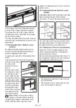 Предварительный просмотр 38 страницы Cylinda KF9185NEBIHE User Manual