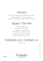 Preview for 32 page of Cylinda KI1188SE User Manual