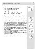 Preview for 45 page of Cylinda KYLFRYS KF 4385N User Manual