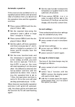 Preview for 35 page of Cylinda S 6264 KVEP User Manual