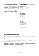 Preview for 49 page of Cylinda S 6264 KVEP User Manual