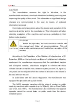 Предварительный просмотр 2 страницы CynkoMet N-233 Series Instructions For Use And Operation