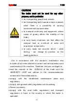 Preview for 12 page of CynkoMet T-149 Instructions For Use And Operation