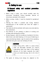 Preview for 14 page of CynkoMet T-149 Instructions For Use And Operation