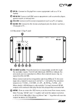 Preview for 11 page of CYP 5Play PUV-1650RX Operation Manual