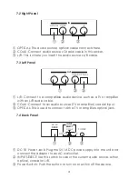 Предварительный просмотр 7 страницы CYP AU-11DM Operation Manual