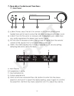 Предварительный просмотр 6 страницы CYP AU-D250 Operation Manual