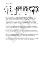 Предварительный просмотр 7 страницы CYP AU-D250 Operation Manual