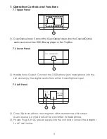 Предварительный просмотр 6 страницы CYP AU-D3-H Operation Manual