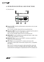 Предварительный просмотр 8 страницы CYP AVX-101F-RX Operation Manual