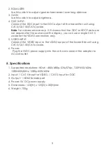 Preview for 5 page of CYP CA-HDMI250R Operation Manual