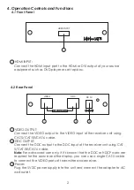 Preview for 4 page of CYP CA-HDMIAT Operation Manual