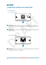 Preview for 8 page of CYP CA-USBL70R Operation Manual