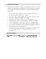 Preview for 3 page of CYP CDP-14C Operation Manual