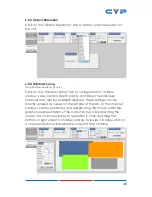 Preview for 33 page of CYP CDPS-41SQN Operation Manual