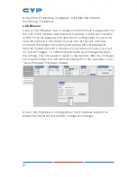 Preview for 36 page of CYP CDPS-41SQN Operation Manual
