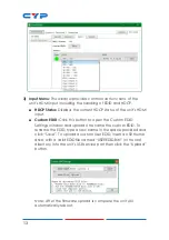Preview for 18 page of CYP CDPS-4KQ-AD Operation Manual