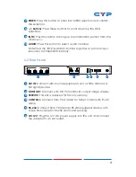 Preview for 8 page of CYP CDPS-4S2HSS Operation Manual