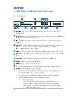 Предварительный просмотр 8 страницы CYP CDPS-6H2HFS Operation Manual