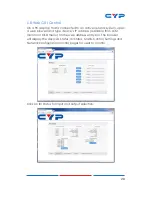 Предварительный просмотр 25 страницы CYP CDPS-6H2HFS Operation Manual