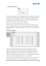 Предварительный просмотр 17 страницы CYP CDPS-CS4 Operation Manual