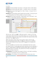Предварительный просмотр 18 страницы CYP CDPS-CS4 Operation Manual
