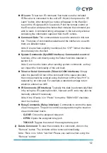 Preview for 17 page of CYP CDPS-CS6 Operation Manual