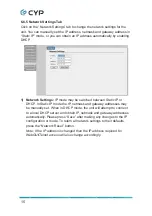 Preview for 20 page of CYP CDPS-CS6 Operation Manual