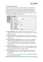 Preview for 21 page of CYP CDPS-CS6 Operation Manual