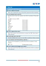 Preview for 41 page of CYP CDPS-P311R Operation Manual
