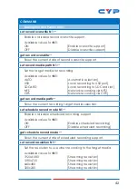 Preview for 47 page of CYP CDPS-P311R Operation Manual